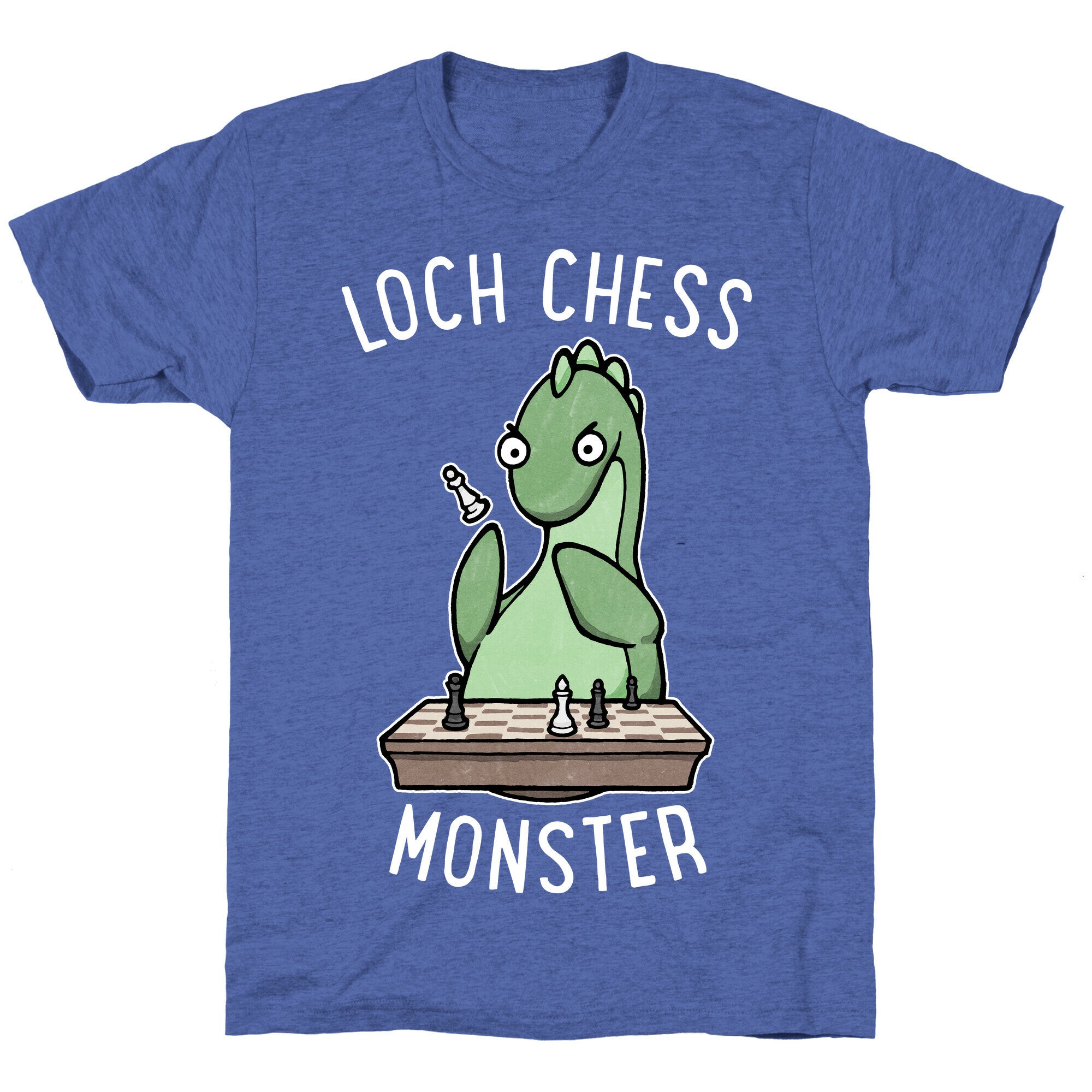 Loch Chess Monster Unisex Triblend Tee